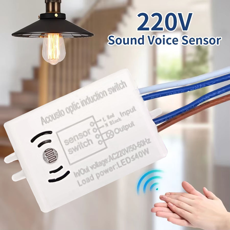 Smart Home Elements - Sound Voice Sensor Switch Smart Switches
