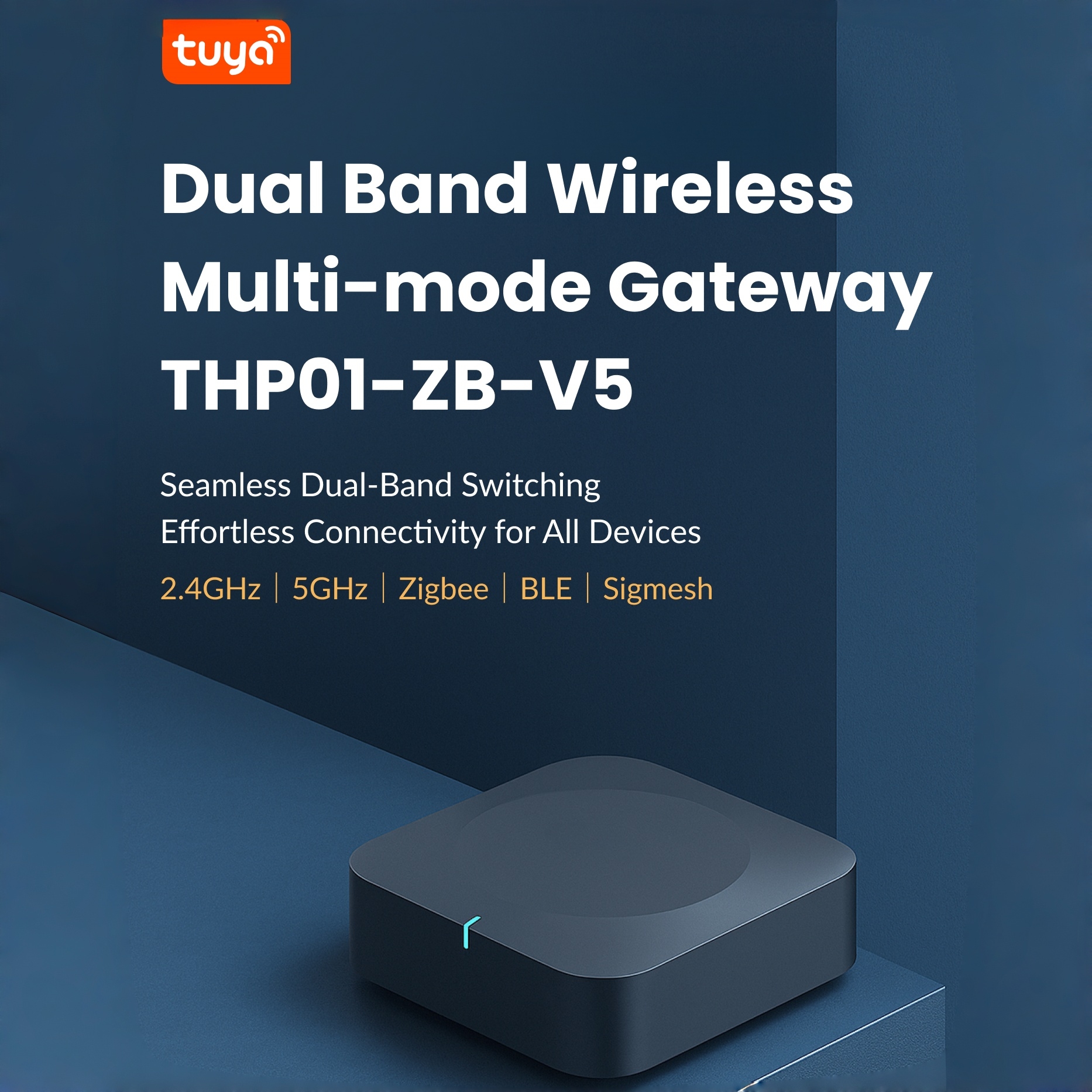 Smart Home Elements - Tuya Multimode Gateway Dual-Band 2.4G 5G