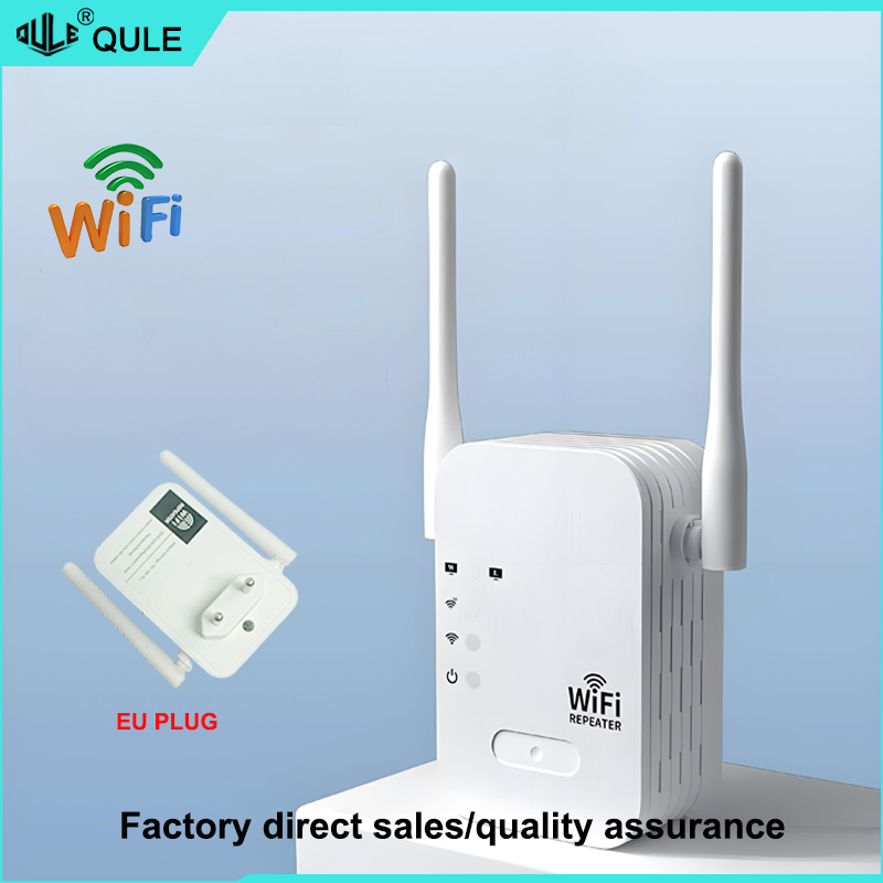 Smart Home Europe - EU-Certified 300Mbps WiFi Repeater Kit, Dual