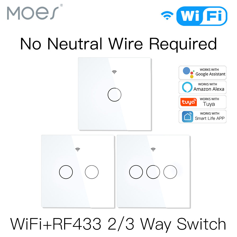 Smart Home Europe - NEW WiFi Smart Light Switch RF433