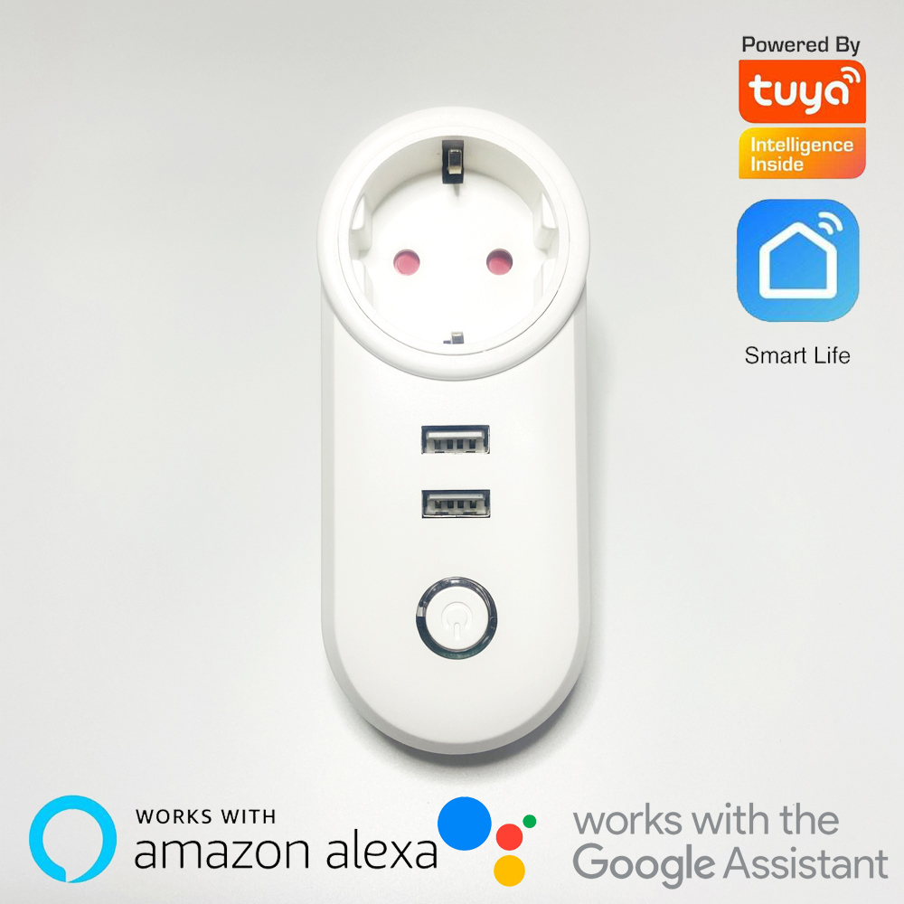 1Pcs 2.4G WIFI Power Plug With - Smart Home Energy App reseña y precio