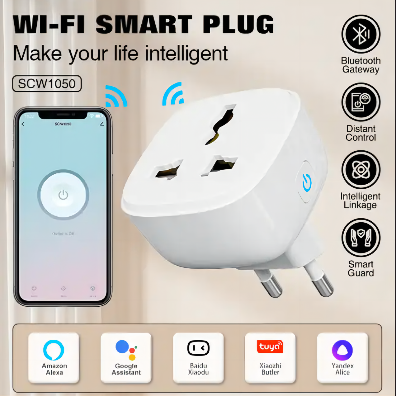 LDNIO WiFi Smart Wall Socket W - Smart Power Strip reseña y precio