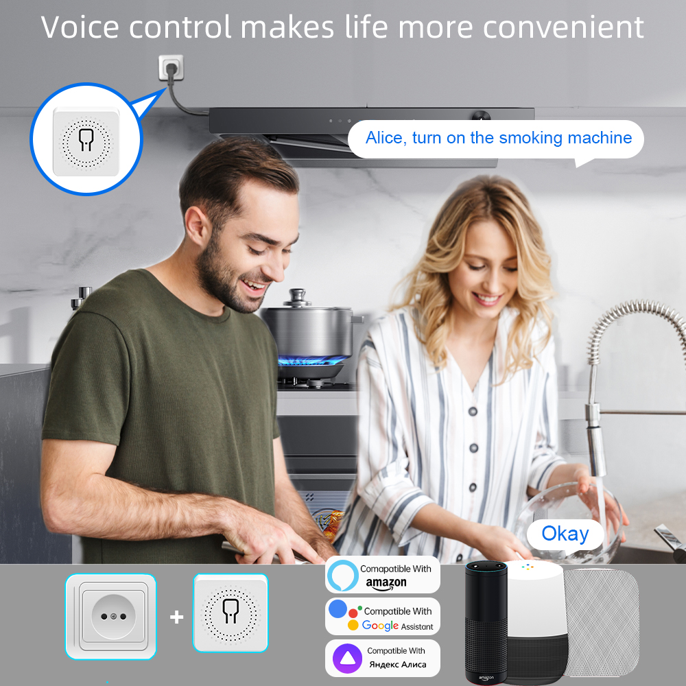Tuya WiFi Smart Switch 1/2/3/4 - Smart Home Simple reseña y precio