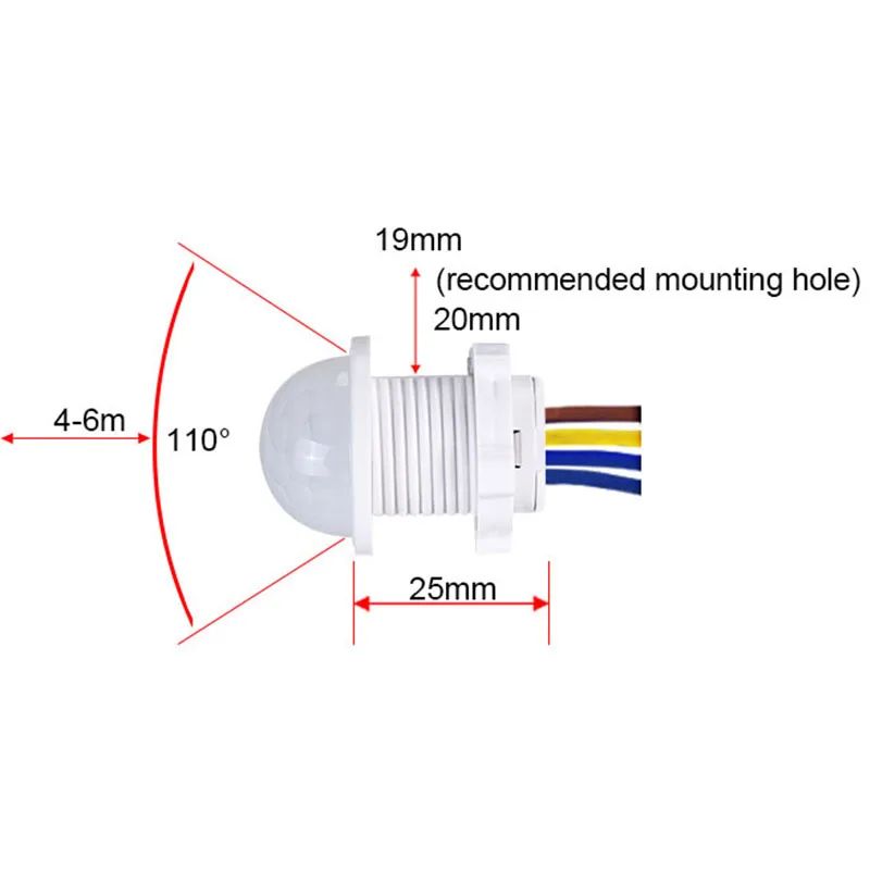 AC 110V 220V Mini Motion Senso - Smart Home Elements reseña y precio