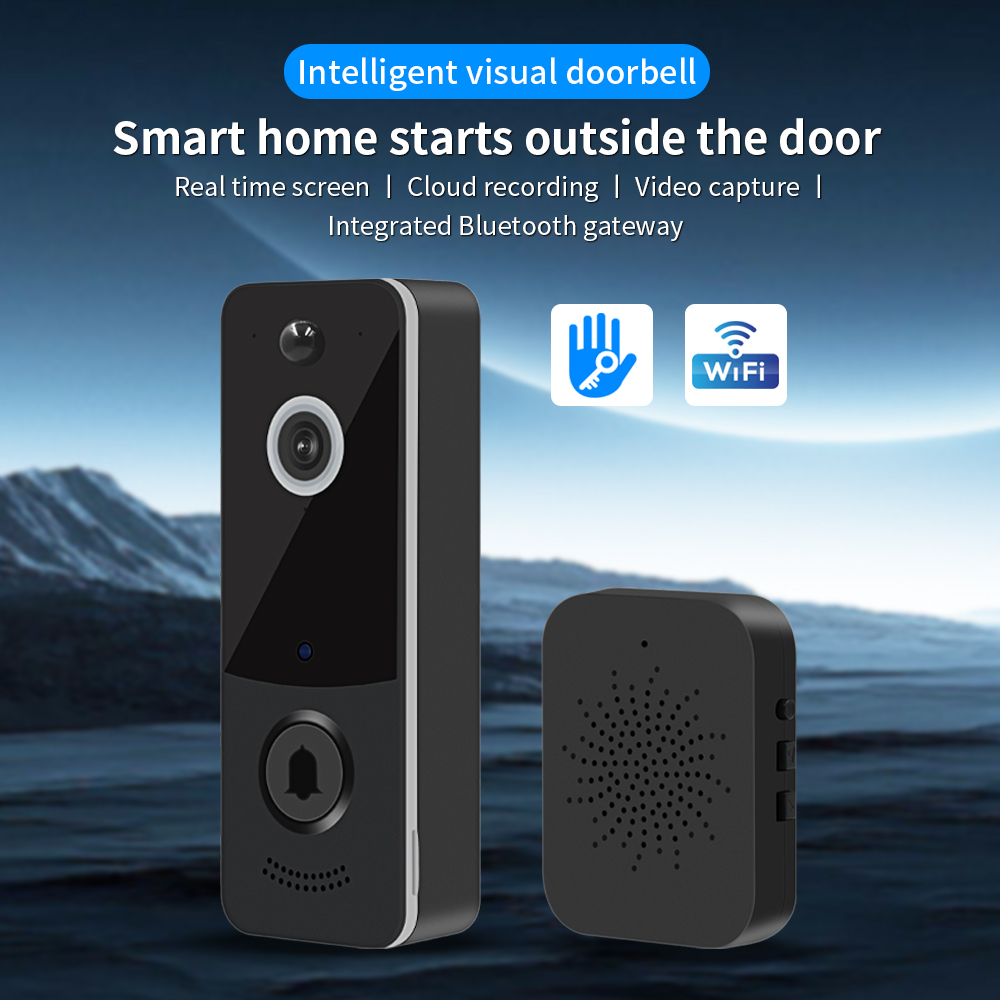 1080P WIFI Video Doorbell TTLO - Smart Home Video Doorbell Enhanced Security With Smart Doorbell reseña y precio