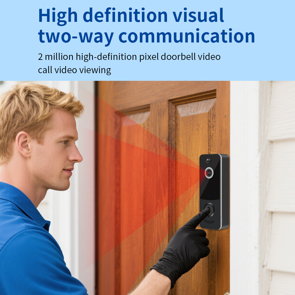 1080P WIFI Video Doorbell TTLO - Smart Home Video Doorbell Enhanced Security With Smart Doorbell reseña y precio