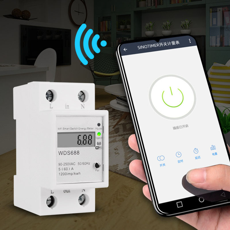 WDS688 Smart WiFi Single-Phase - Smart Home Energy App reseña y precio