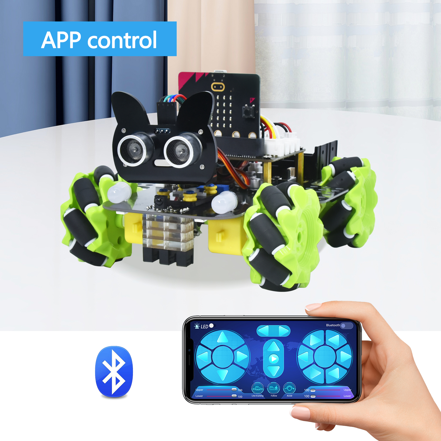Keyestudio Microbit V2.0 4WD M - Smart Home Micro Bit reseña y precio