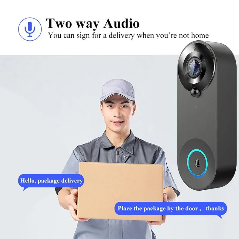 Tuya Video Doorbell Camera 108 - Smart Home Video Doorbell Enhanced Security With Smart Doorbell reseña y precio