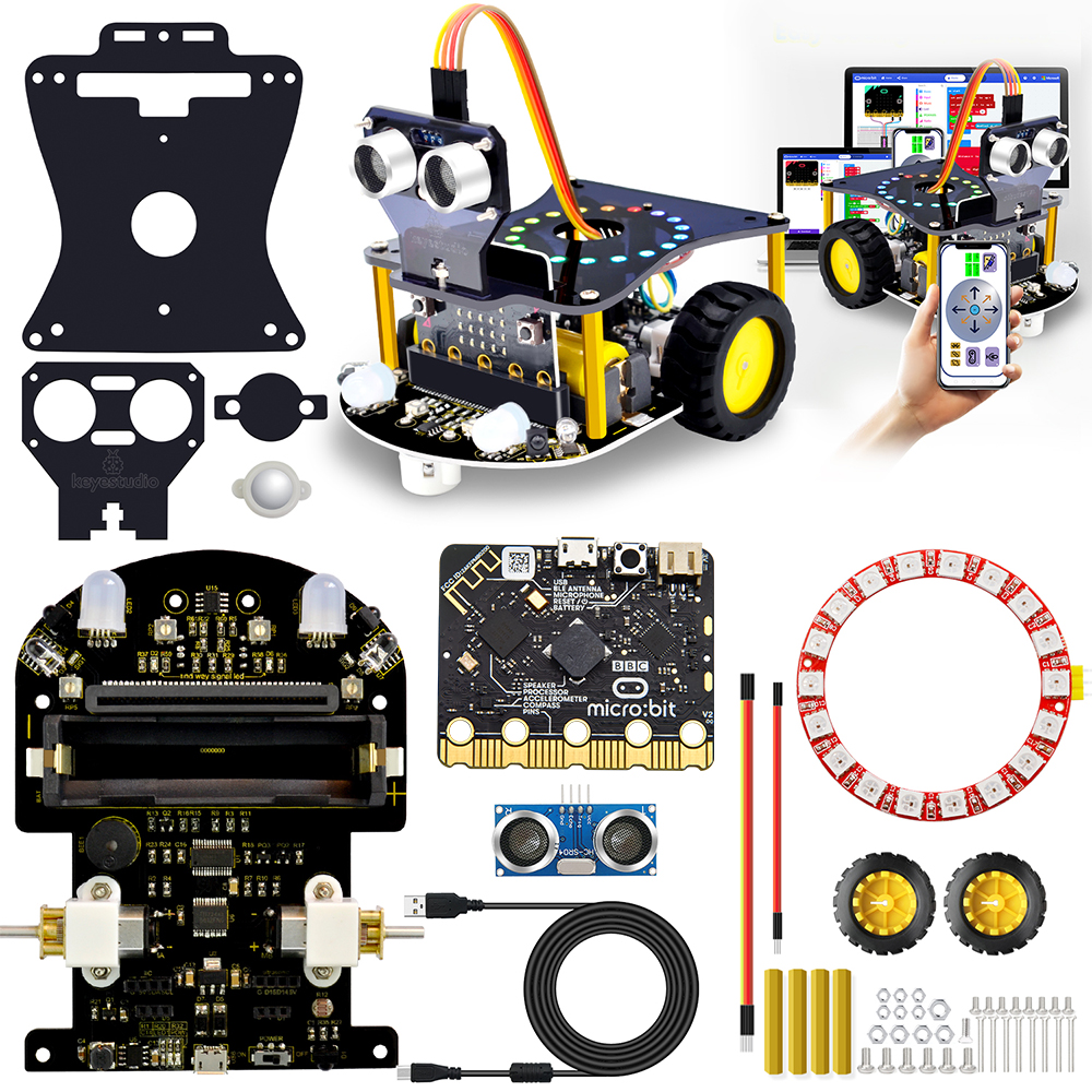 Keyestudio Microbit V2 Robot C - Smart Home Micro Bit reseña y precio