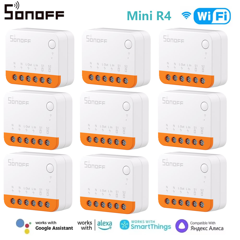 SONOFF Mini R4 Wifi Switch Mod - Smart Home Yandex reseña y precio