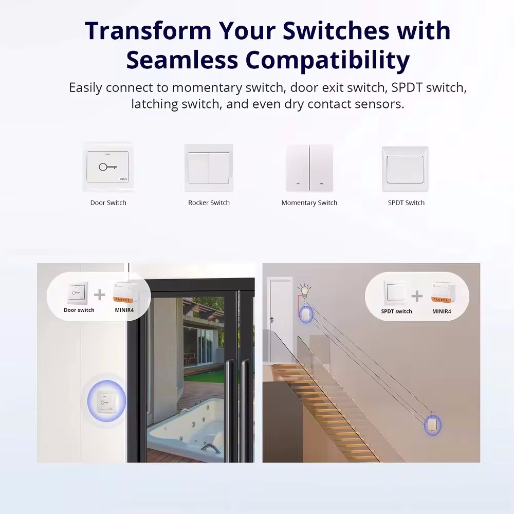 SONOFF Mini R4 Wifi Switch Mod - Smart Home Yandex reseña y precio