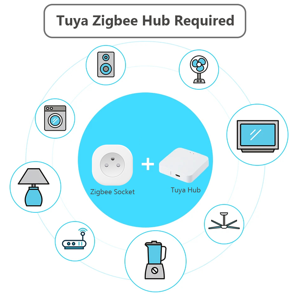 BORUIDAPLS Tuya Zigbee Smart S - Smart Home Elements reseña y precio