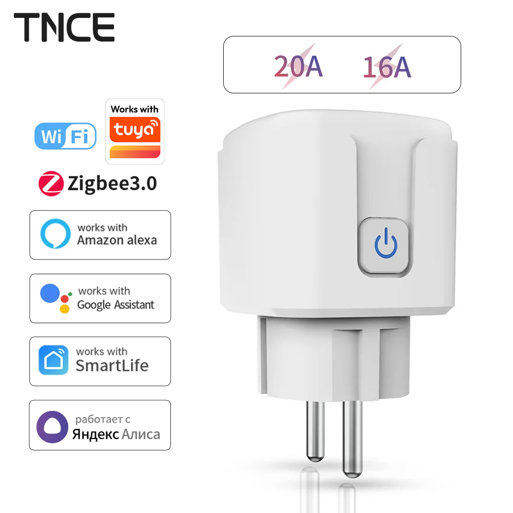 TNCE Tuya WiFi/Zigbee 16A/20A  - Smart Home Elements reseña y precio