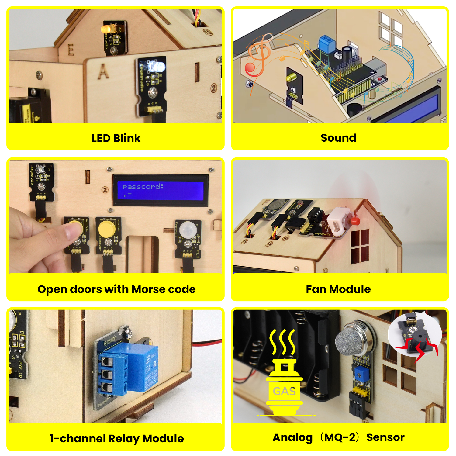 Keyestudio Smart IOT Home Kit  - Smart Home Certification reseña y precio