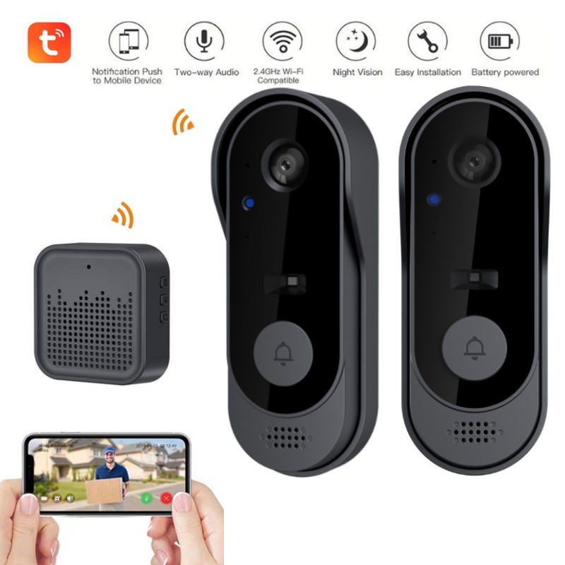 Tuya WIFI Camera Doorbell HD V - Smart Home Video Doorbell Enhanced Security With Smart Doorbell reseña y precio