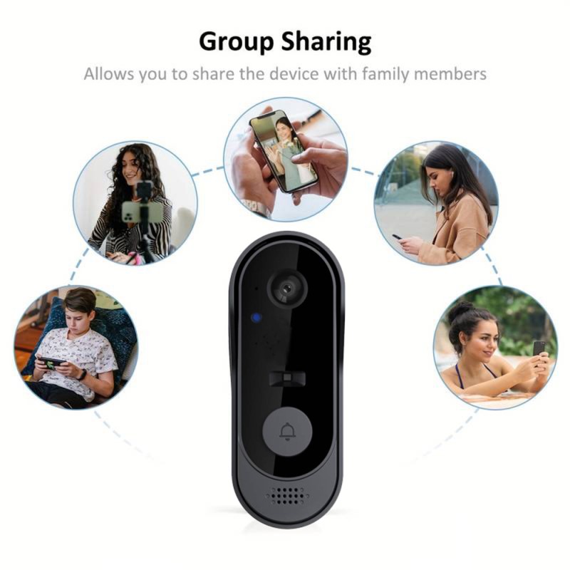 Tuya WIFI Camera Doorbell HD V - Smart Home Video Doorbell Enhanced Security With Smart Doorbell reseña y precio