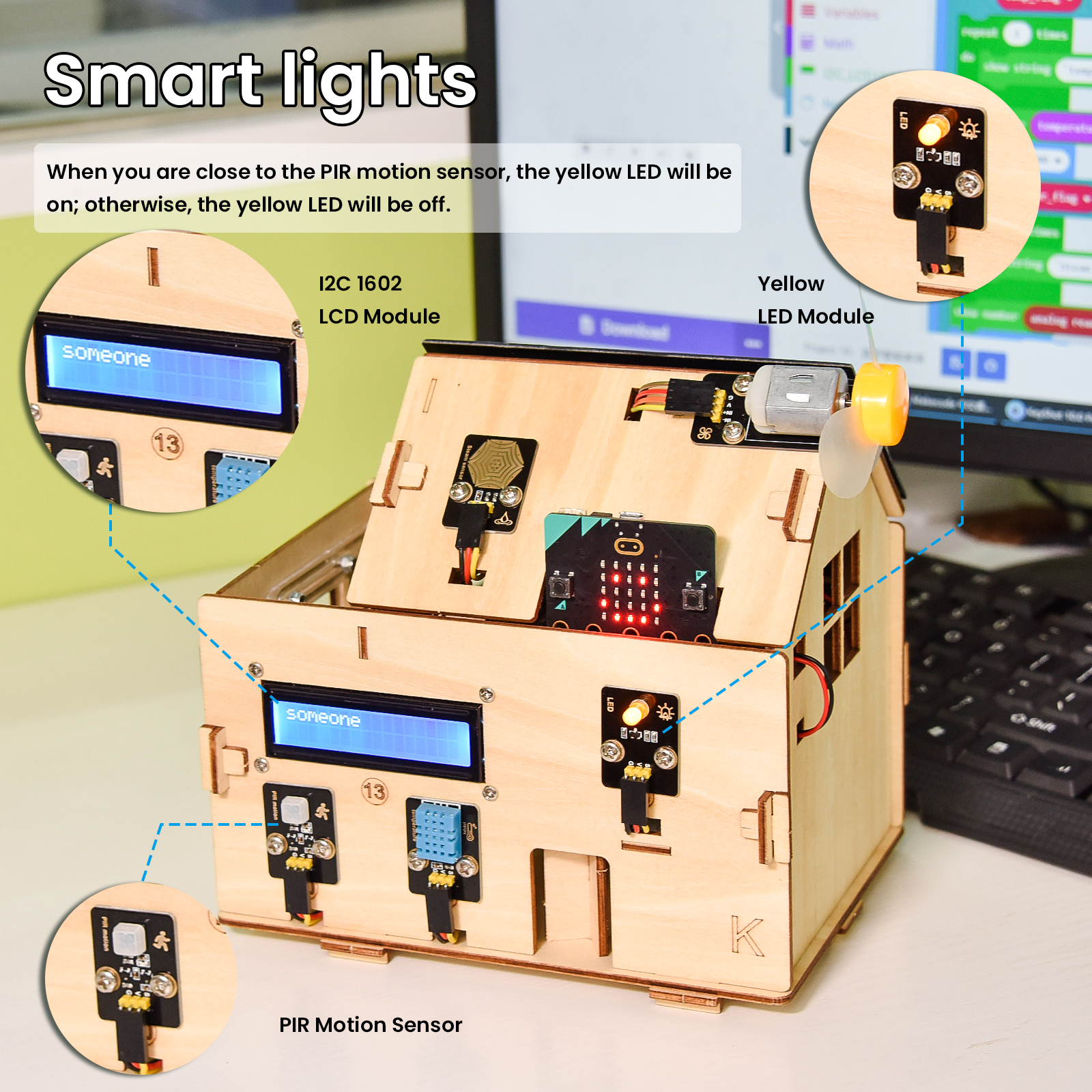 Kidsbits Keyestudio Microbit V - Smart Home Micro Bit reseña y precio