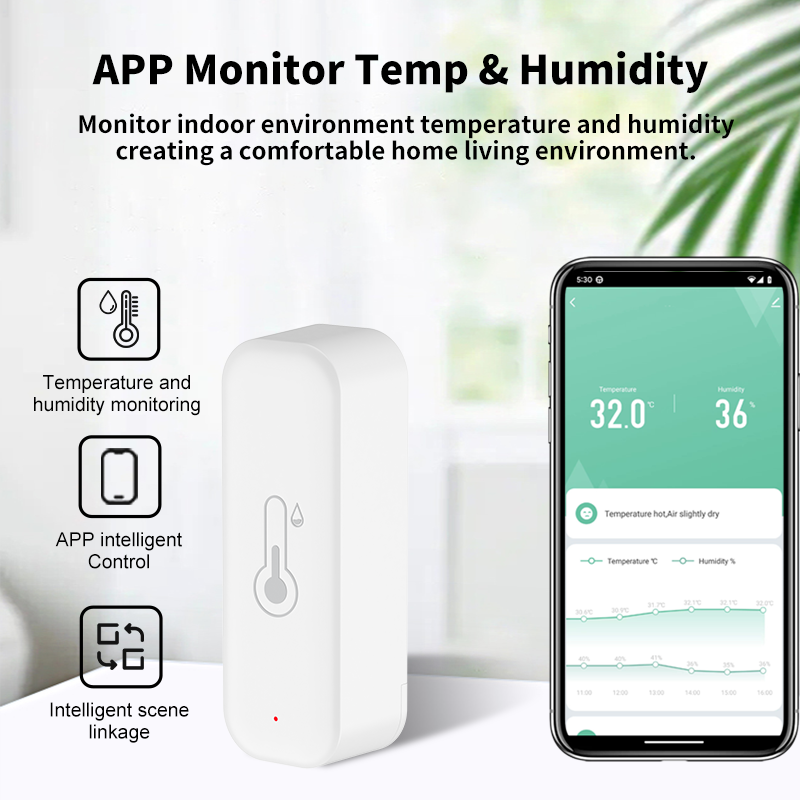 1~4pcs Tuya WiFi Temperature H - Smart Home Yandex reseña y precio
