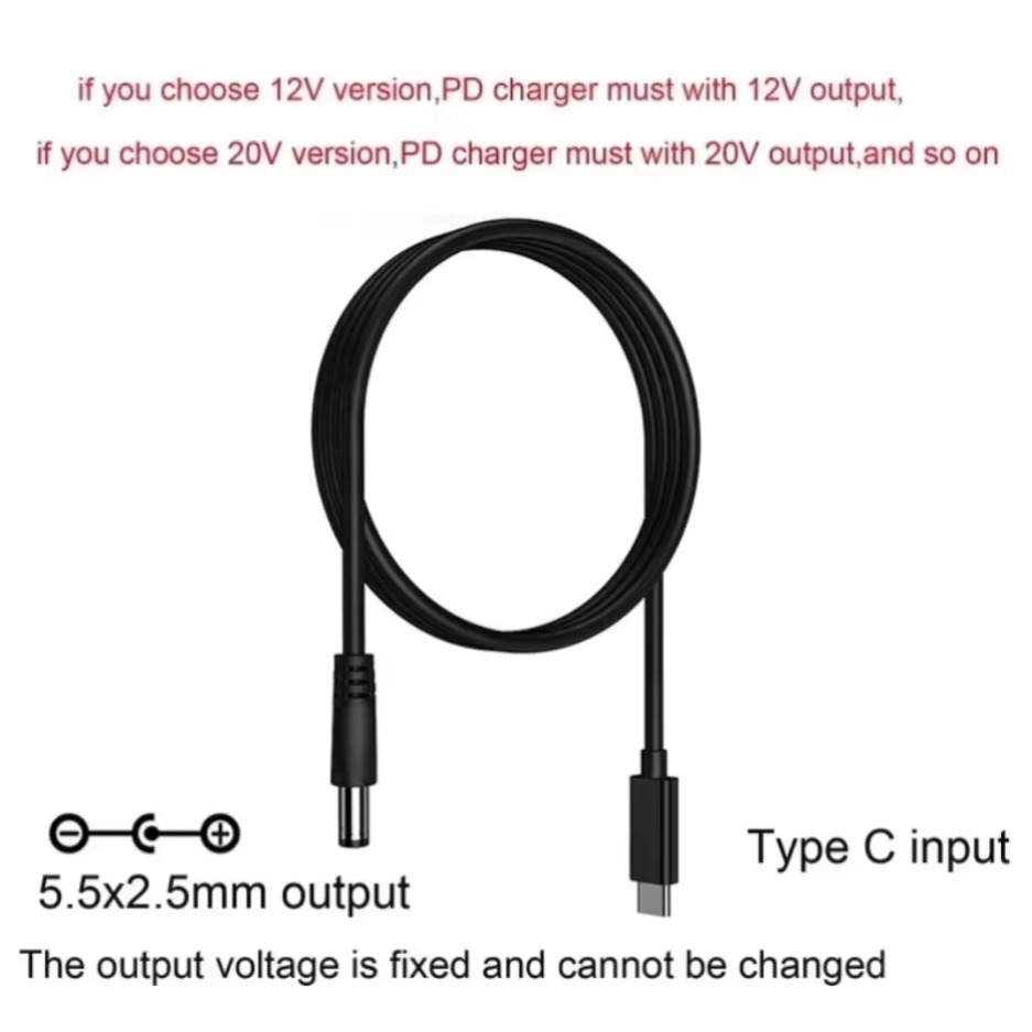 New DC To Type C USB PD 9V 12V - Smart Power Strip reseña y precio