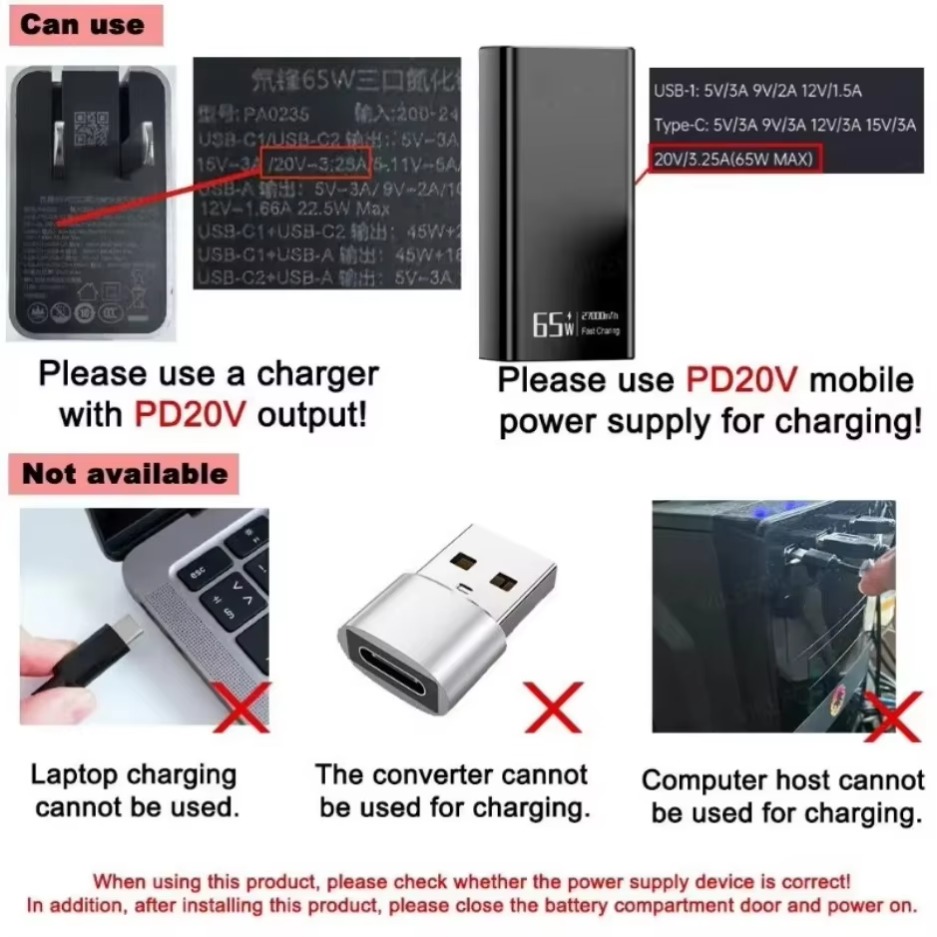 New DC To Type C USB PD 9V 12V - Smart Power Strip reseña y precio