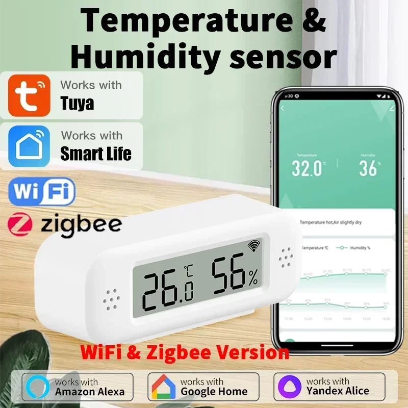 Tuya Zigbee WiFi Mini Temperat - Smart Home Simple reseña y precio