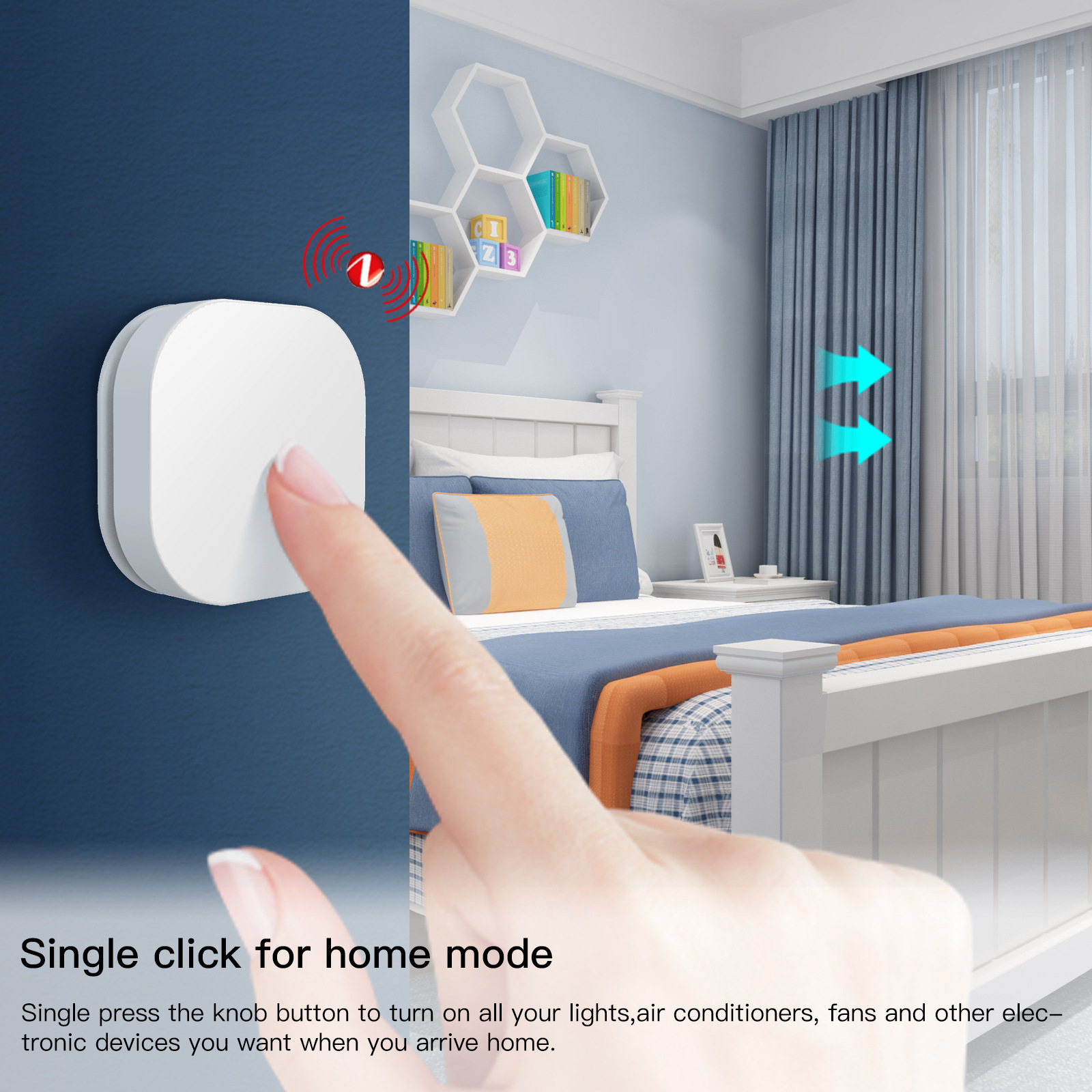 Mini Wireless Switch ZigBee eW - Smart Home Yandex reseña y precio
