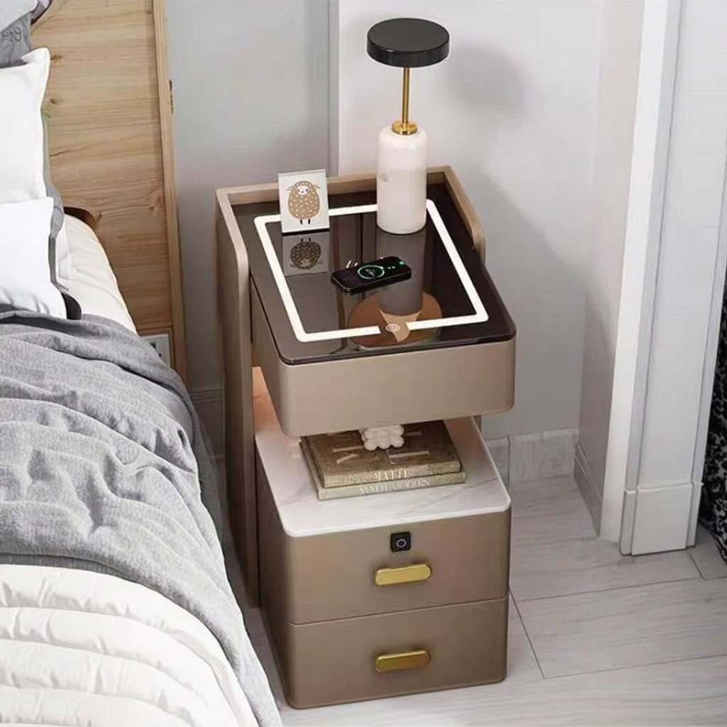 Small Smart Bedside Cabinet, S - Smart Home Simple reseña y precio