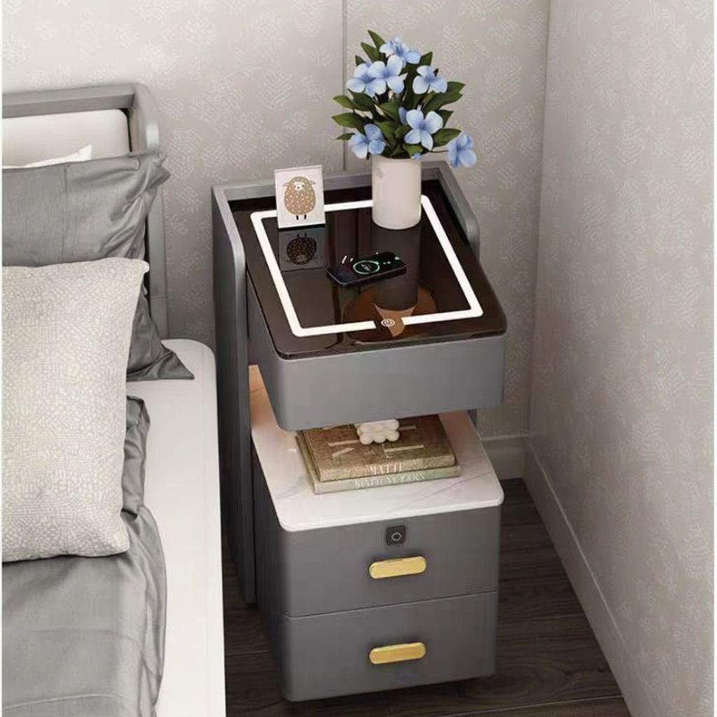 Small Smart Bedside Cabinet, S - Smart Home Simple reseña y precio