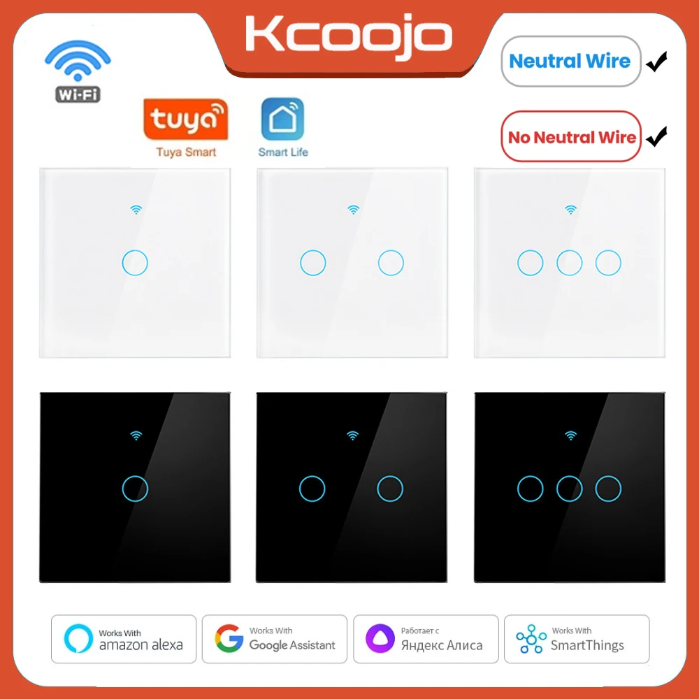 Tuya Wifi EU Smart Switches 1/ - Smart Home Europe reseña y precio