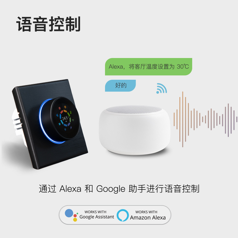 MOES Smart Home Tuya WiFi Floo - Smart Home Energy App reseña y precio