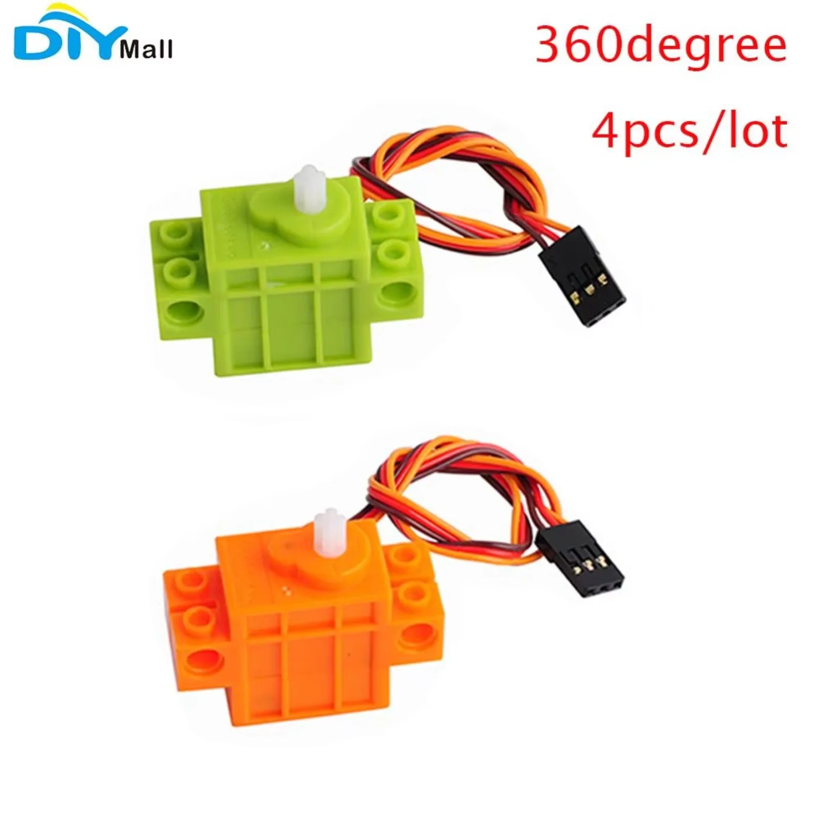 4pcs Geekservo 360 Degree Cont - Smart Home Micro Bit reseña y precio