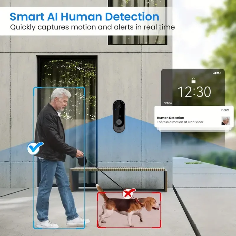 Tuya Smart Home Waterproof Doo - Smart Home Video Doorbell Enhanced Security With Smart Doorbell reseña y precio