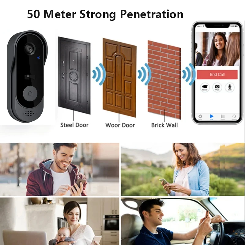 Tuya Smart Home Waterproof Doo - Smart Home Video Doorbell Enhanced Security With Smart Doorbell reseña y precio