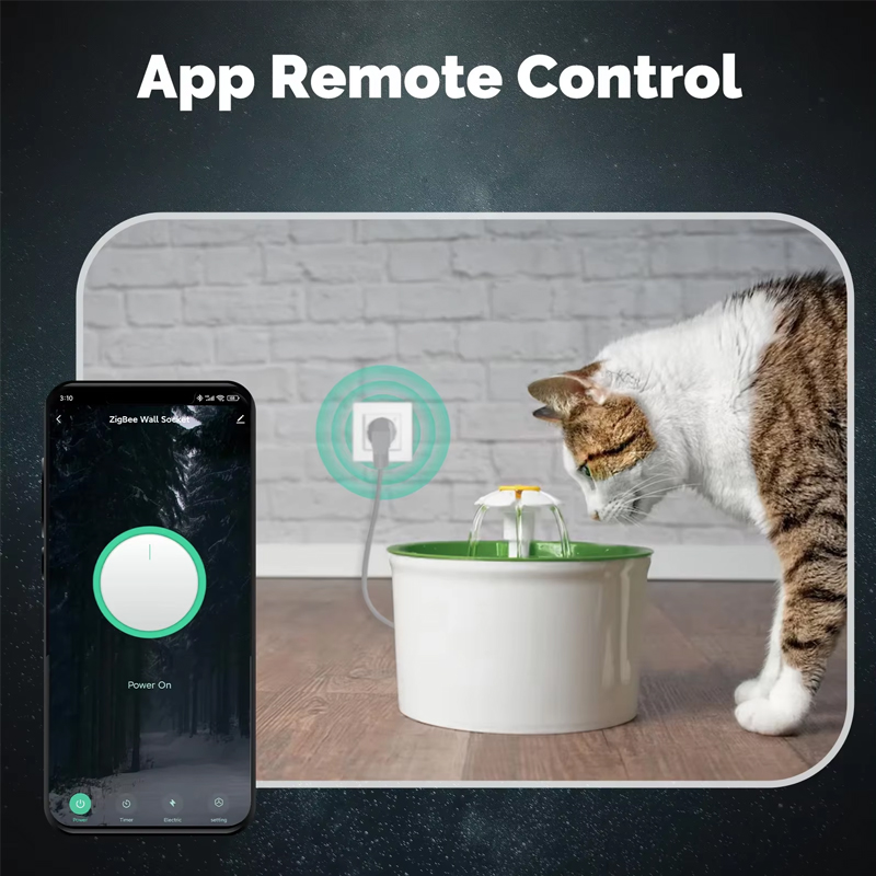 MOES Tuya ZigBee Wall Socket E - Smart Home Energy App reseña y precio