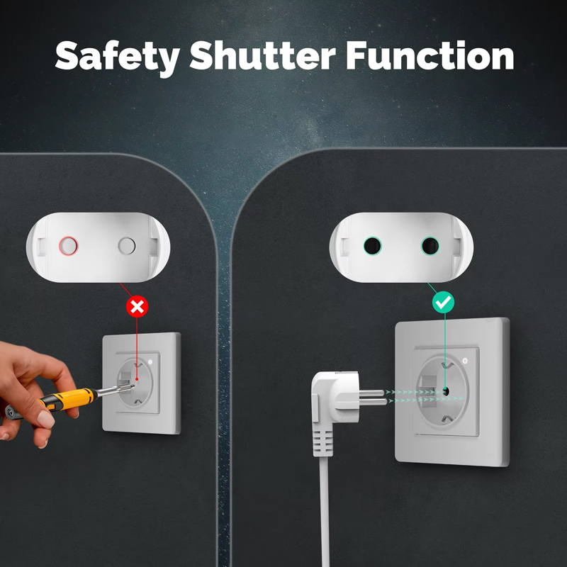 MOES Tuya ZigBee Wall Socket E - Smart Home Energy App reseña y precio