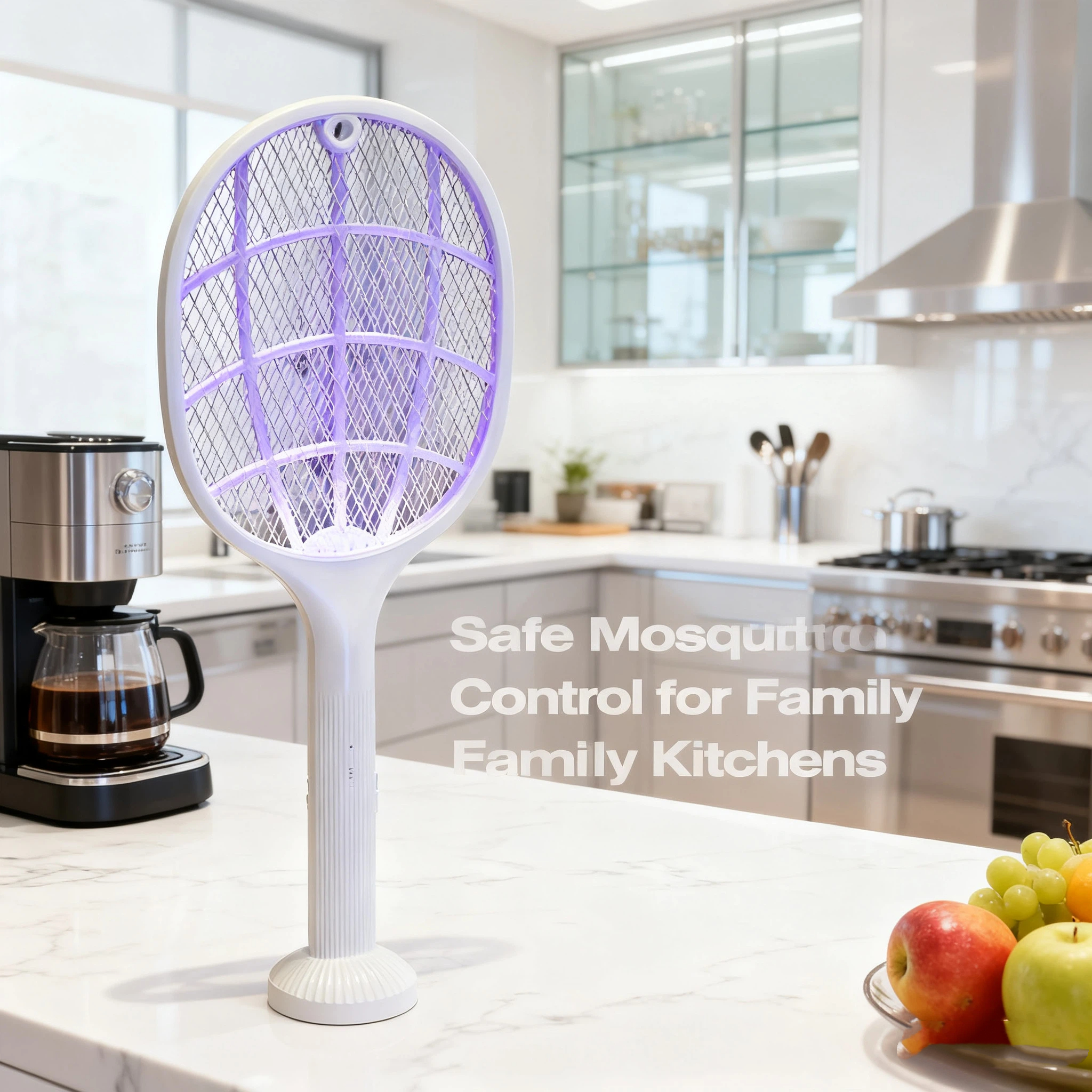 2-in-1 Smart Bug Zapper Racket - Smart Home Simple reseña y precio
