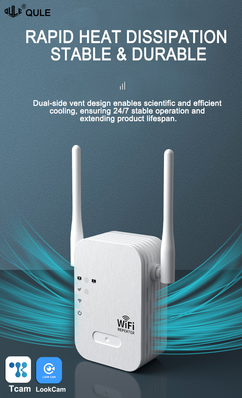 EU-Certified 300Mbps WiFi Repe - Smart Home Europe reseña y precio