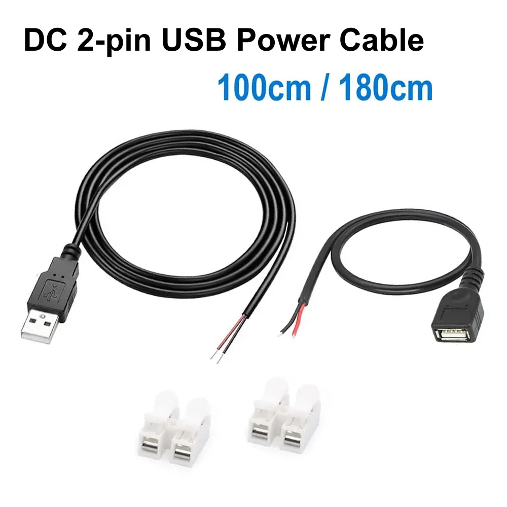 DC 2-pin USB Power Cable USB M - Smart Power Strip reseña y precio