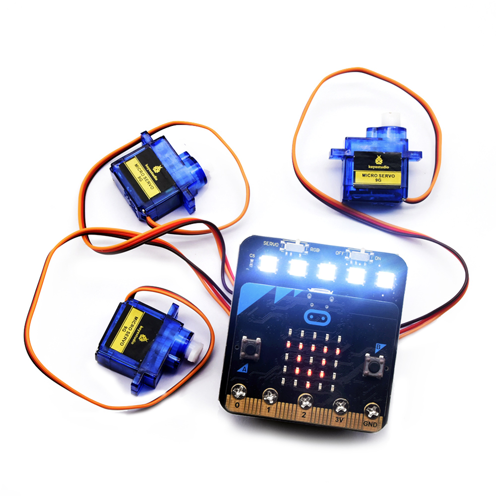 Keyestudio Micro bit Mini Serv - Smart Home Micro Bit reseña y precio