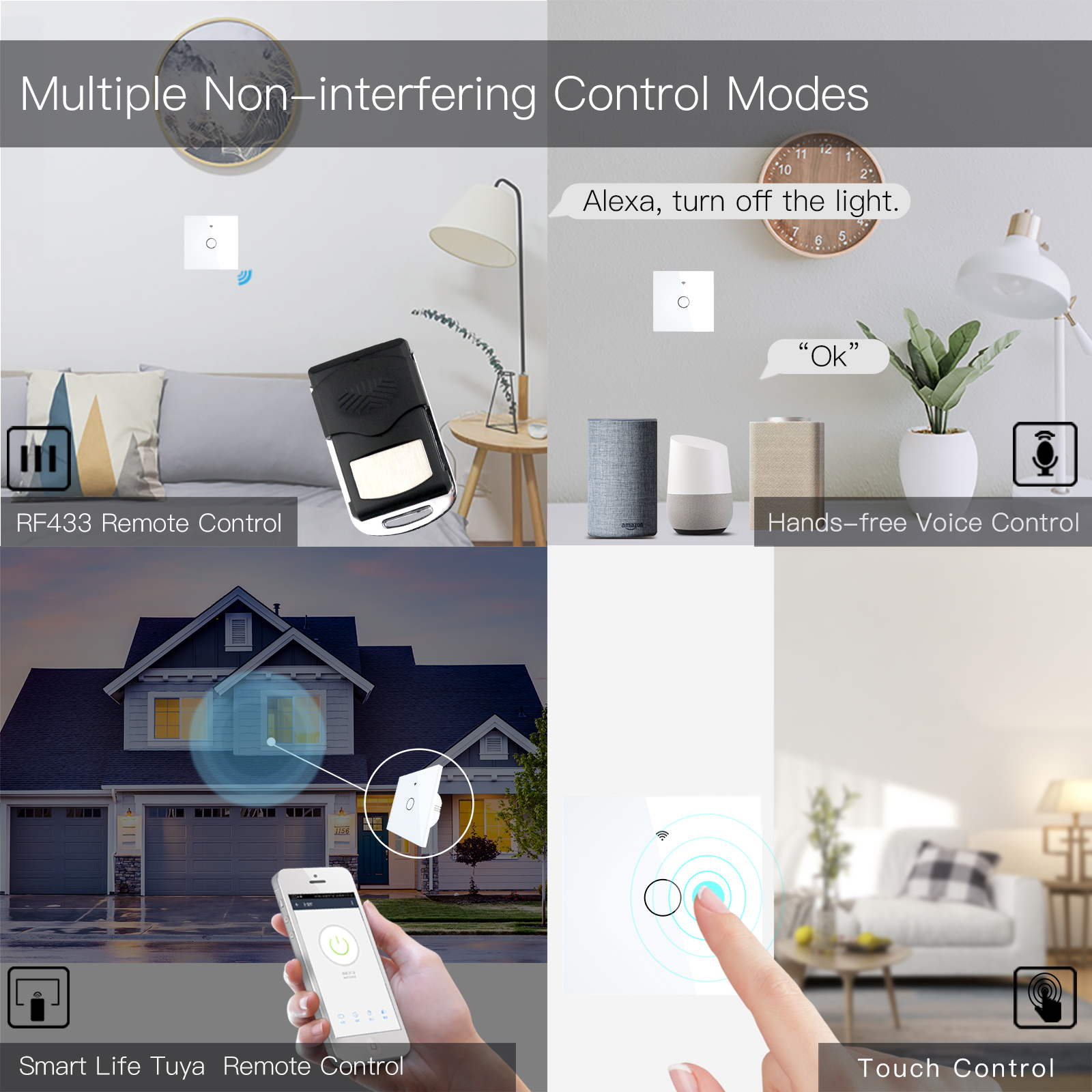 NEW WiFi Smart Light Switch RF - Smart Home Europe reseña y precio