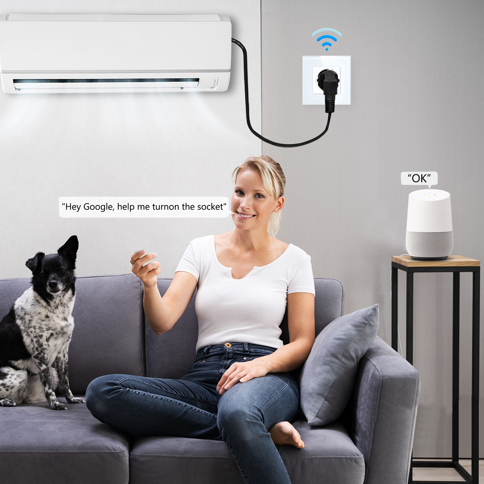 TAWOIA Wifi Wall Socket EU Sta - Smart Home Elements reseña y precio