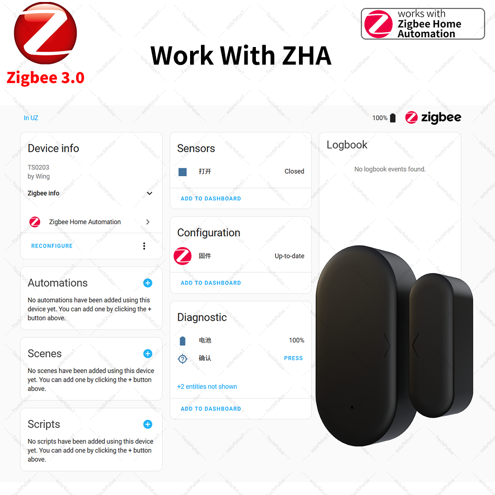 Zigbee 3.0  Door Window  Senso - Smart Home Yandex reseña y precio