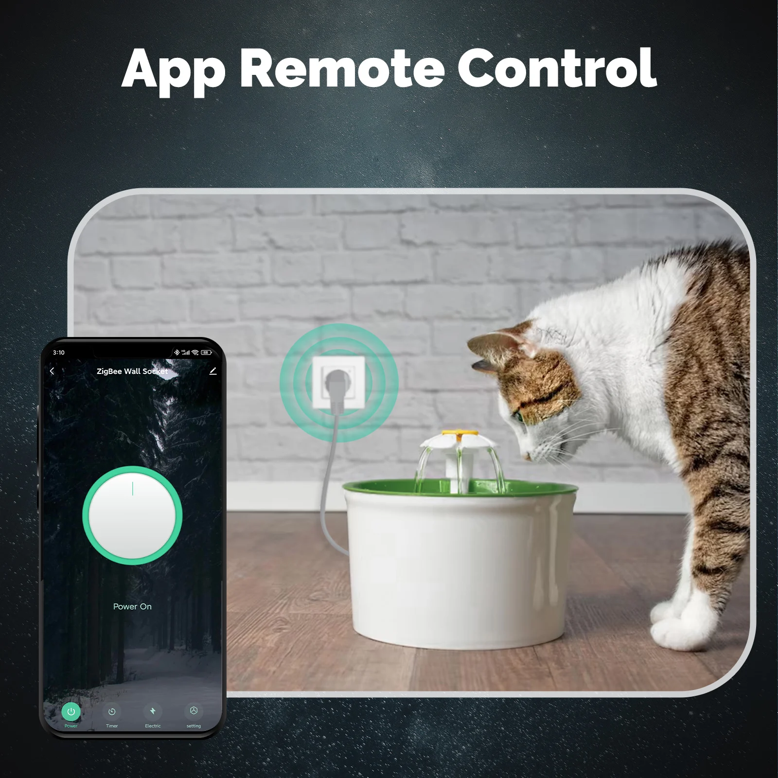 MOES Tuya ZigBee Wall Socket E - Smart Home Energy App reseña y precio