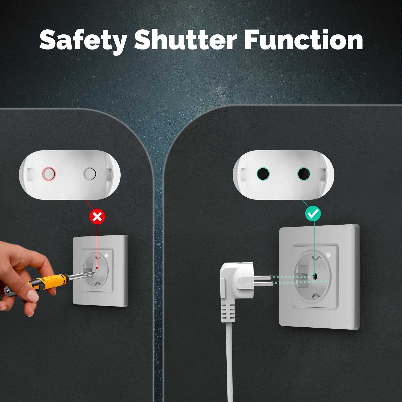 MOES Tuya ZigBee Wall Socket E - Smart Home Energy App reseña y precio
