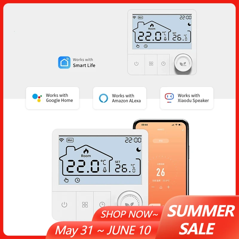Tuya Smart Home Wifi Heating T - Smart Home Elements reseña y precio