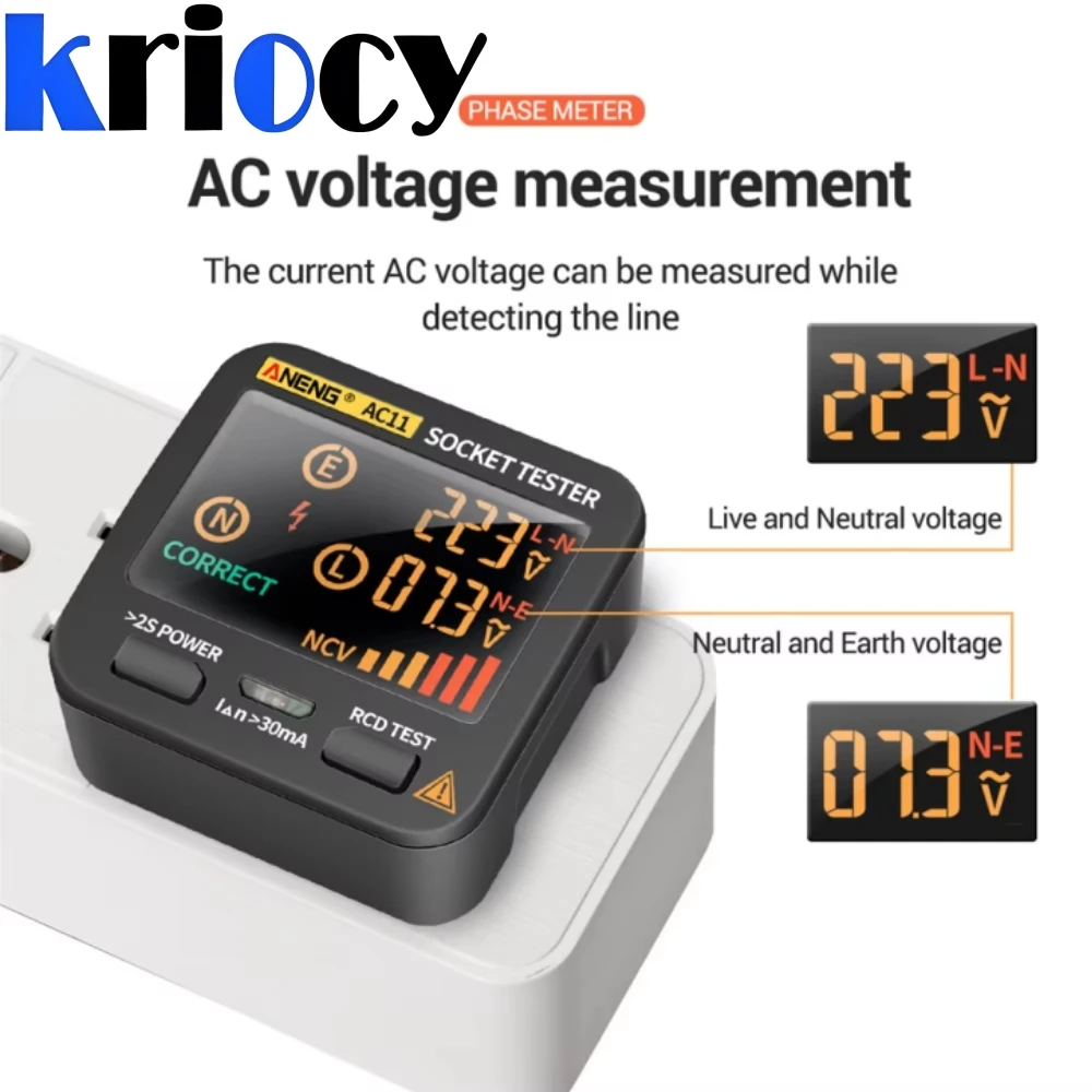 ANENG AC11 Digital Smart Socke - Smart Home Europe reseña y precio