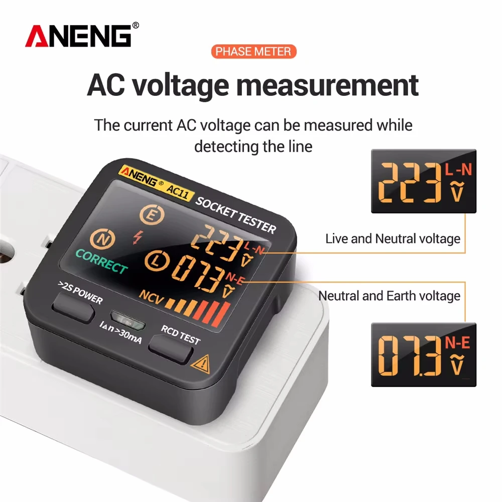 ANENG AC11 Digital Smart Socke - Smart Home Europe reseña y precio