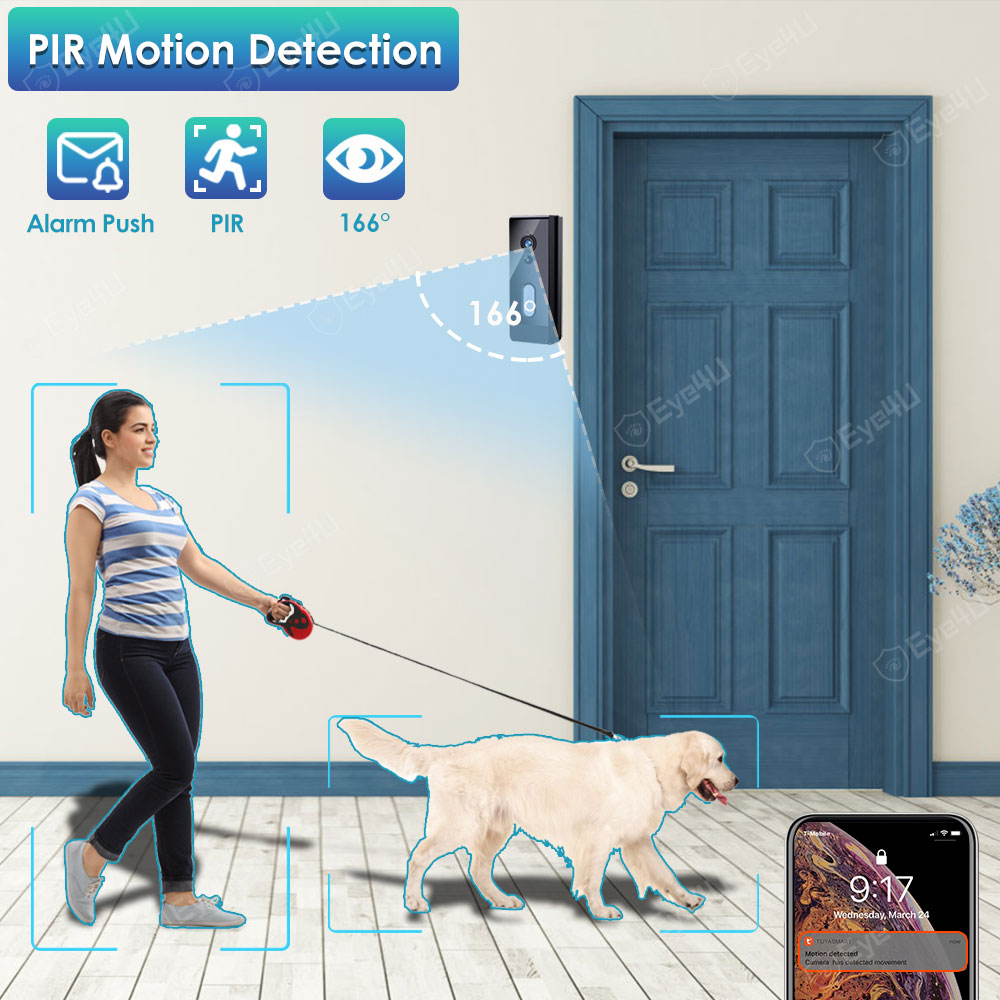 Tuya Smart Home Doorbell Camer - Smart Home Video Doorbell Enhanced Security With Smart Doorbell reseña y precio