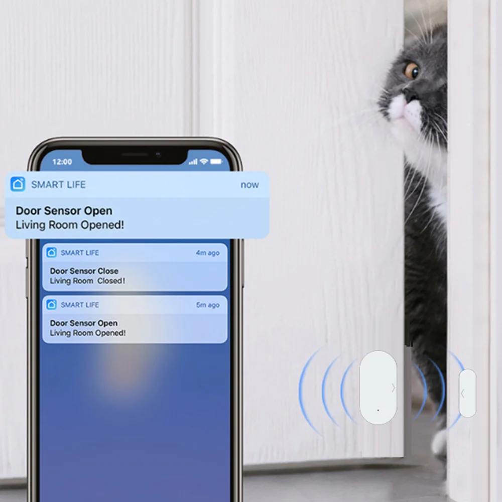 Zigbee3.0 Tuya Door Window Sen - Smart Home Yandex reseña y precio